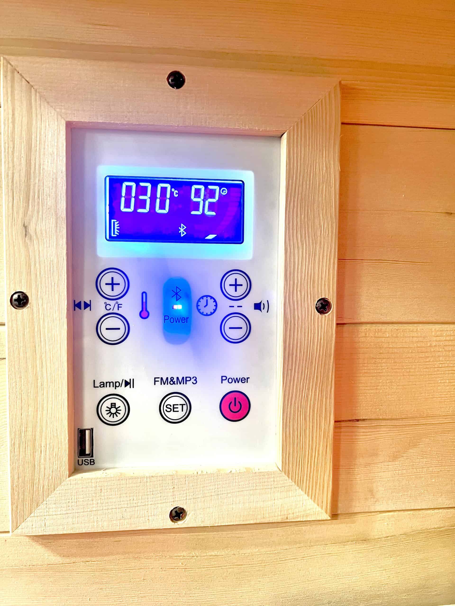 FULL SPECTRUM INFRARED 1 PERSON PIONEER SERIES SAUNA - Image 7