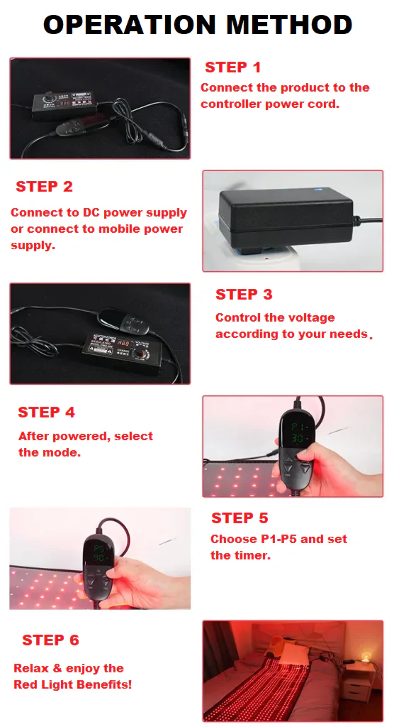 RED LIGHT THERAPY MAT - Image 3